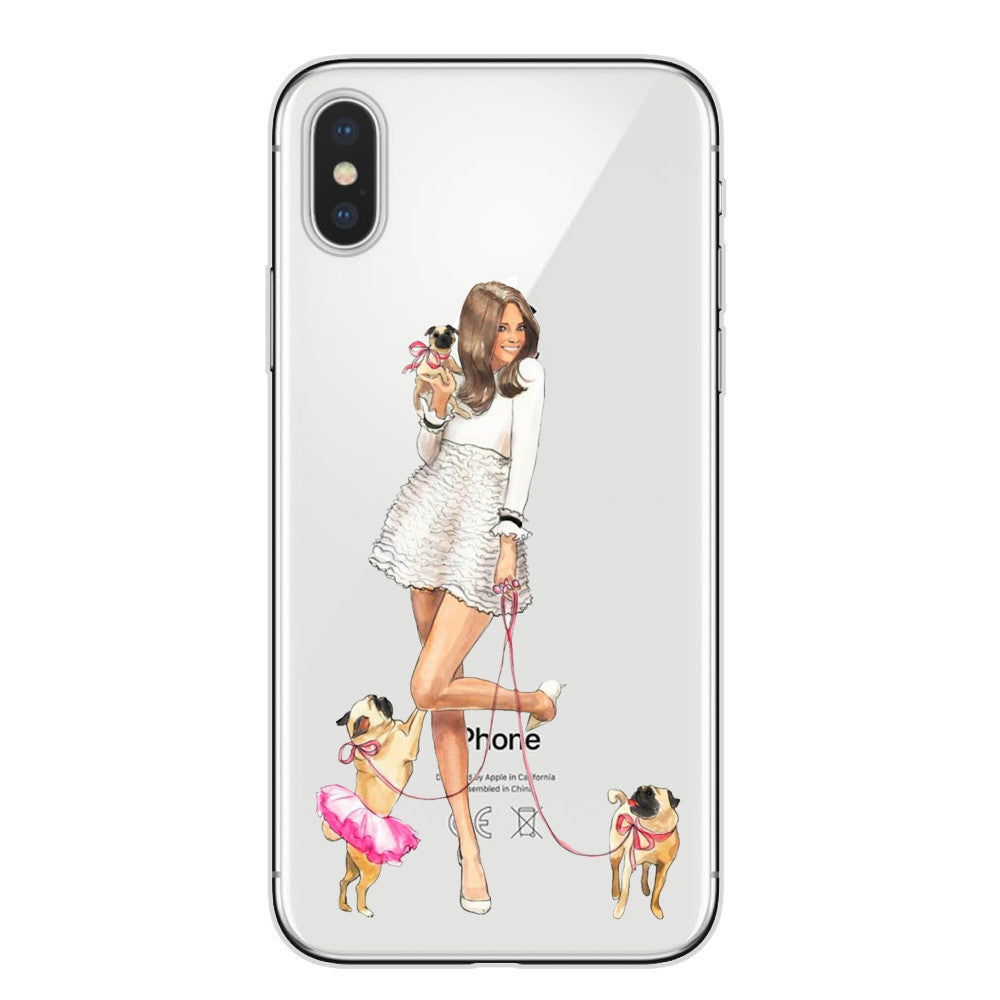 Wholesale Fashion Girl Trendy Mom Family TPU Phone Cases